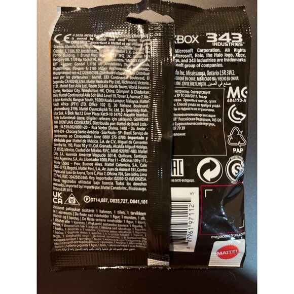 New In Package Mega Construx Halo Infinite Series 3 Blind Bags Sealed Lot Of 3 - Picture 2 of 3